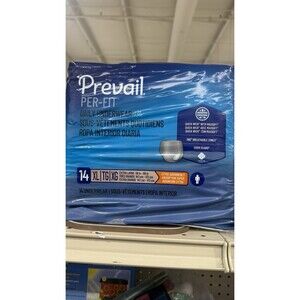 4 Packs of 14 count(56)Prevail Per-Fit Extra Absorbency Incontinent Underwear XL